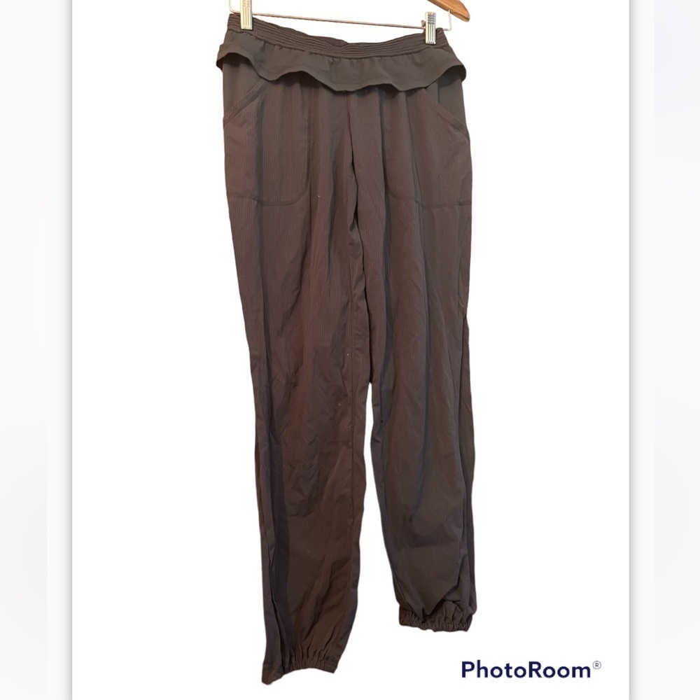 Lululemon Athletica Dance Studio Full Length Gray Pant Sz 8 Joggers - Picture 2 of 10
